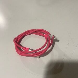 Pink USB lightening Charging Cable